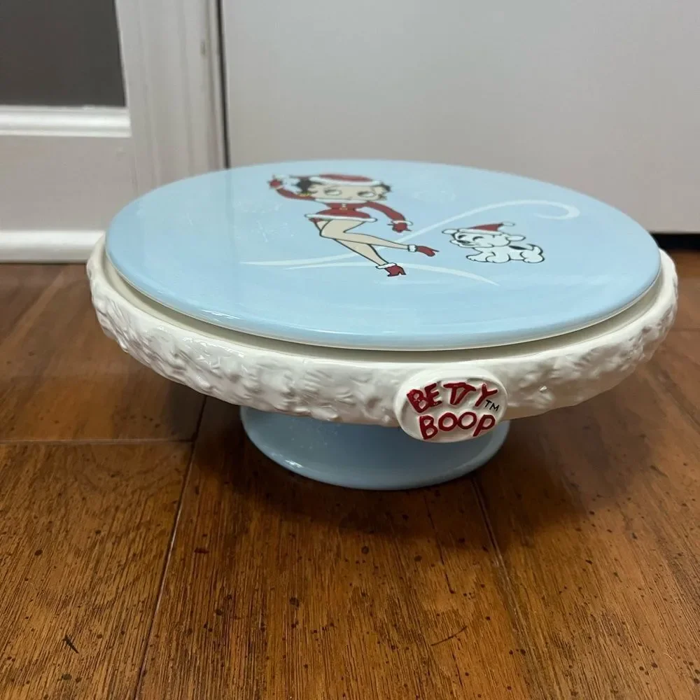 ⚡CLOSET CLEAR-OUT: PRICE DROP⚡ BETTY BOOP CAKE stand and DESSERT SERVER plate